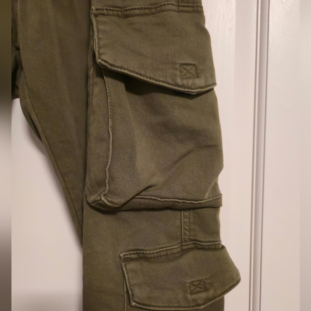 ZARA Olive Green Cargo Jogger Pants 💚 - Picture 5 of 6